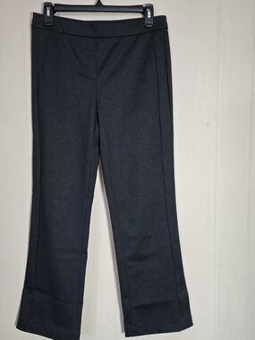 Womens ONE Dark Pinstripe Dress Pants Small